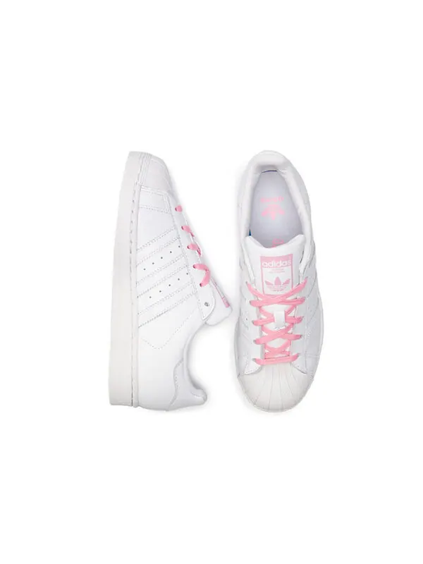 Кроссовки суперзвезда j Adidas — изображение 3 из 4, розовый