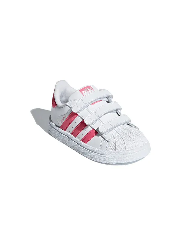 Кроссовки суперзвезда младенец Adidas — изображение 3 из 4, белый