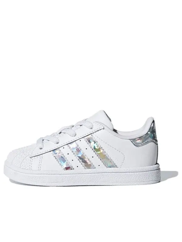 Кроссовки суперзвезда эл Adidas — изображение 1 из 4, белый/серебристый