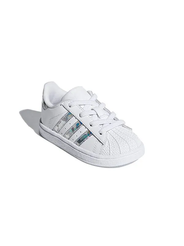 Кроссовки суперзвезда эл Adidas — изображение 3 из 4, белый/серебристый