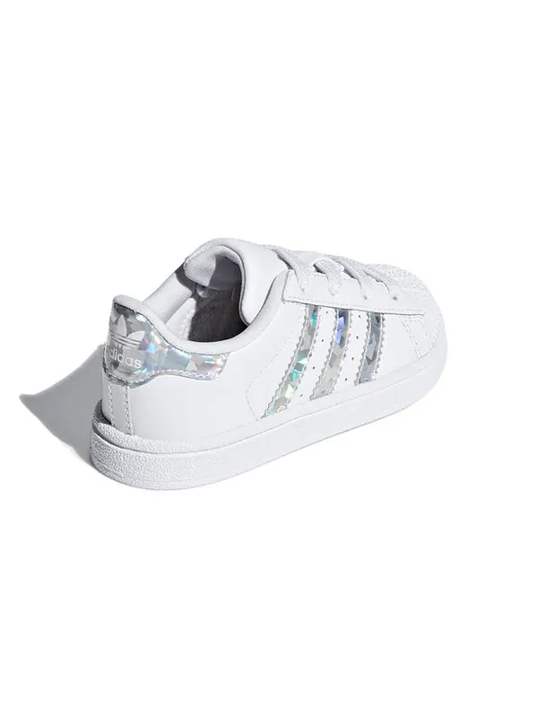 Кроссовки суперзвезда эл Adidas — изображение 4 из 4, белый/серебристый
