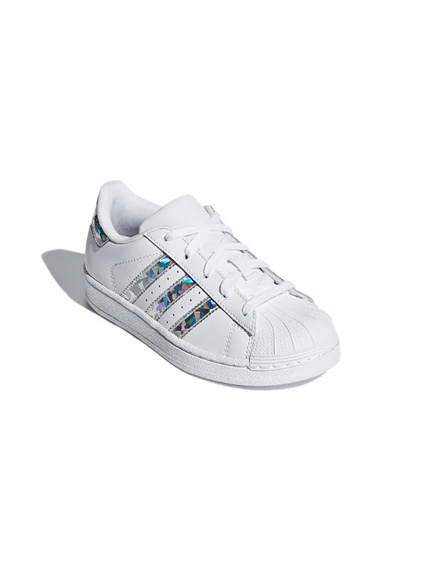 Кроссовки суперзвезда j Adidas — изображение 3 из 4, серебряный