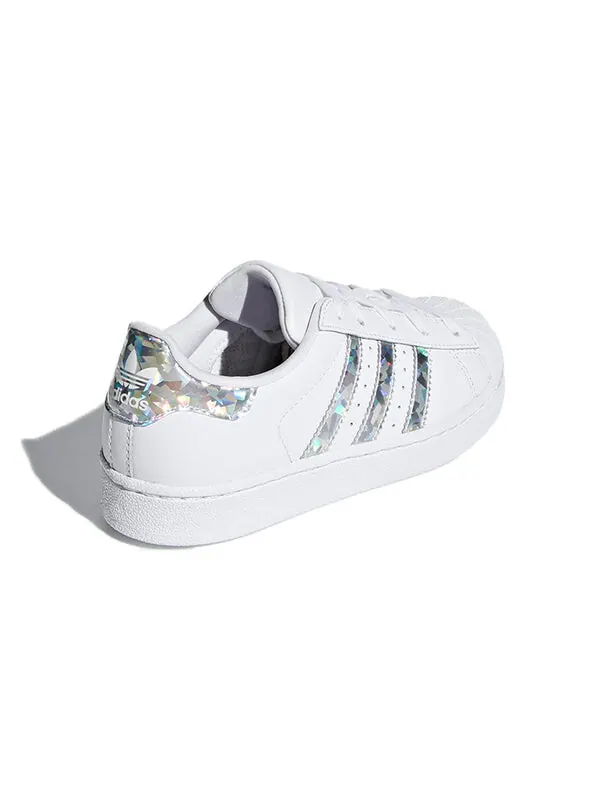 Кроссовки суперзвезда j Adidas — изображение 4 из 4, серебряный