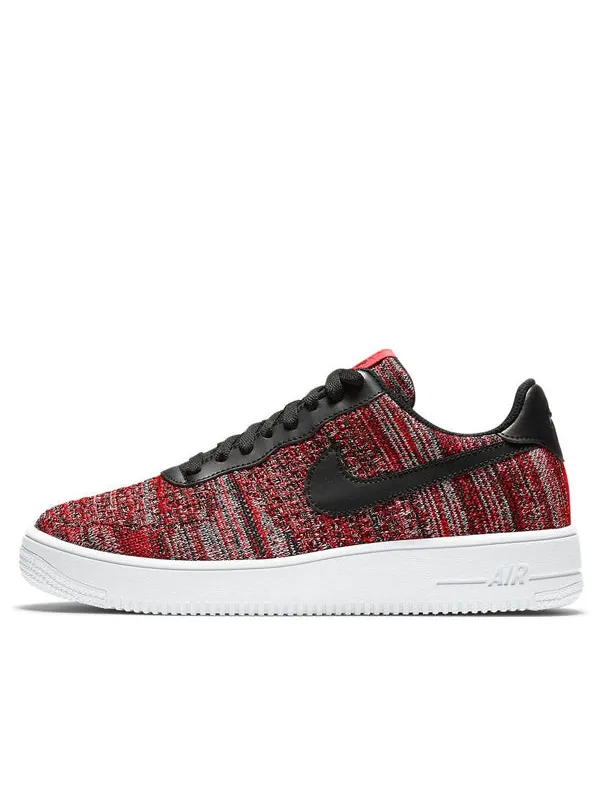 Кроссовки air force 1 flyknit 2.0 Nike — изображение 1 из 4, черный/красный