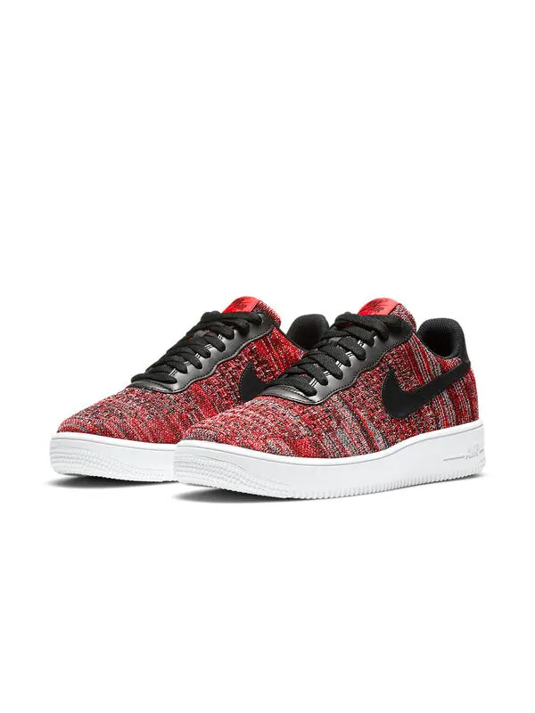 Кроссовки air force 1 flyknit 2.0 Nike — изображение 3 из 4, черный/красный