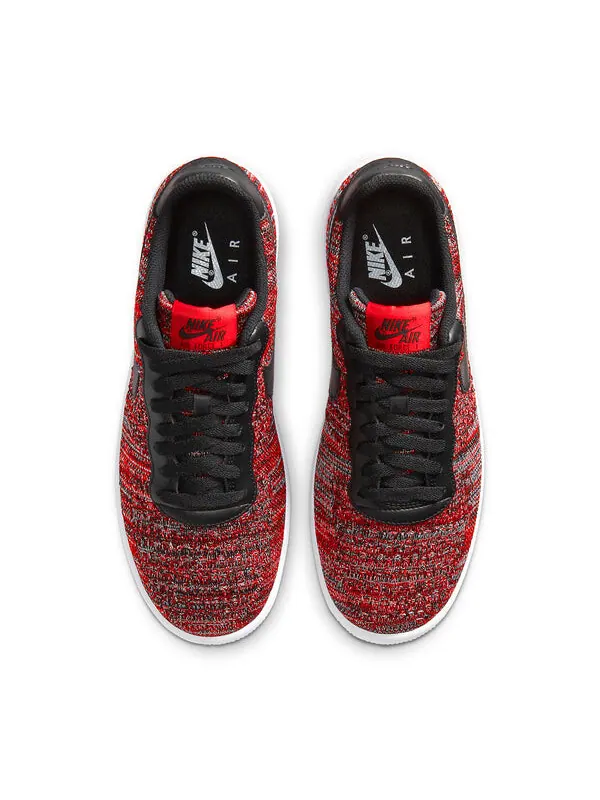 Кроссовки air force 1 flyknit 2.0 Nike — изображение 4 из 4, черный/красный