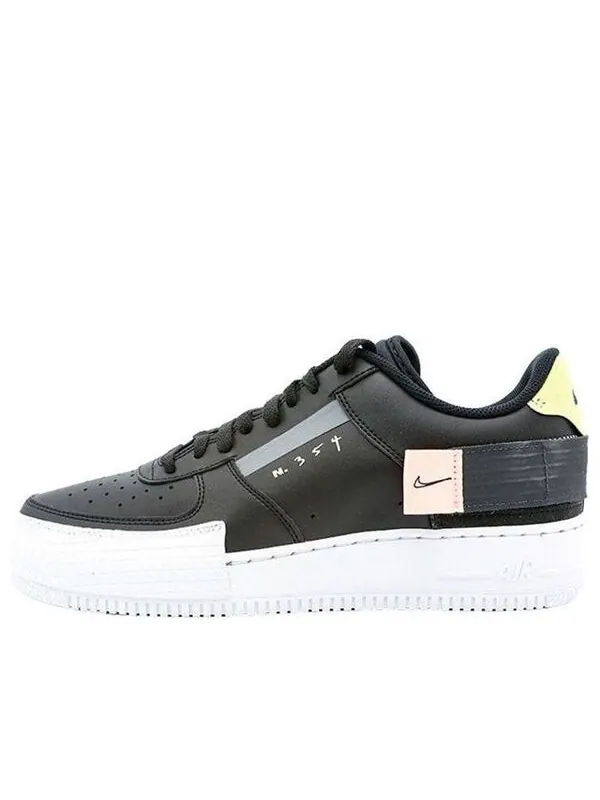 Кроссовки Air Force 1 с низким падением Nike — изображение 1 из 4, черный/--розовый