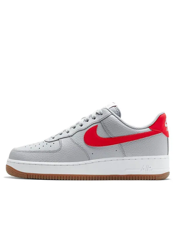 Кроссовки Air Force 1 Nike — изображение 1 из 4, серый/красный