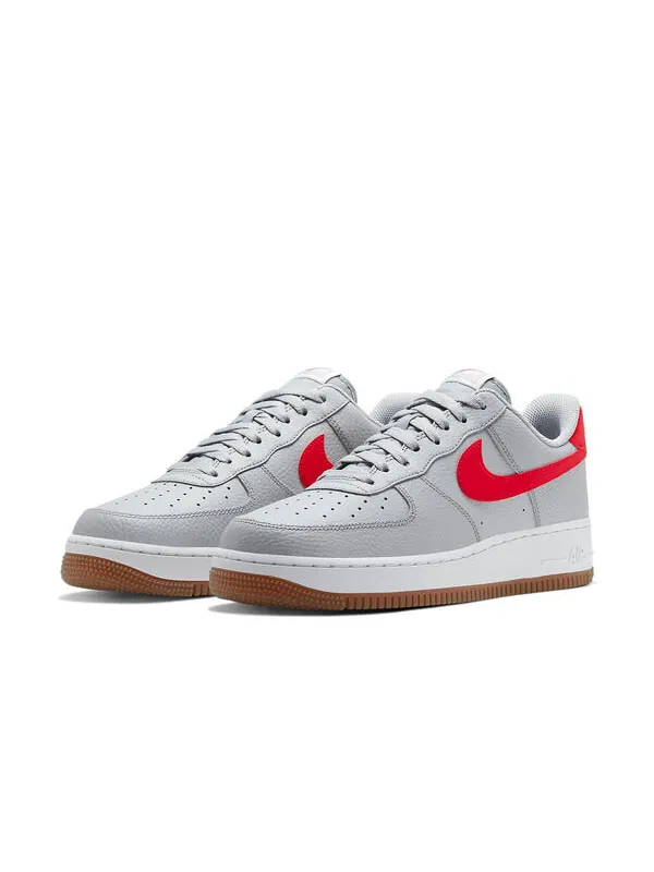 Кроссовки Air Force 1 Nike — изображение 3 из 4, серый/красный