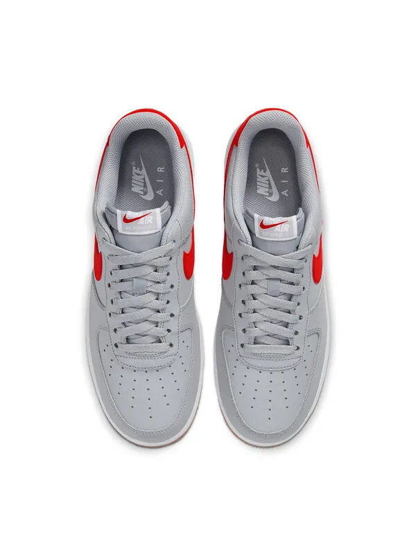 Кроссовки Air Force 1 Nike — изображение 4 из 4, серый/красный