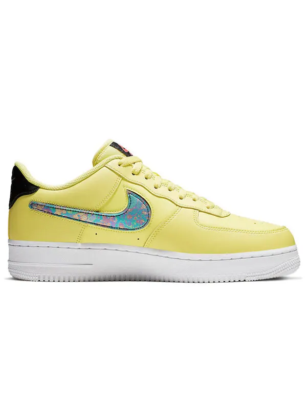 Кроссовки air force 1 low '07 lv8 'yellow pulse' Nike — изображение 2 из 4, желтый/черный-белый