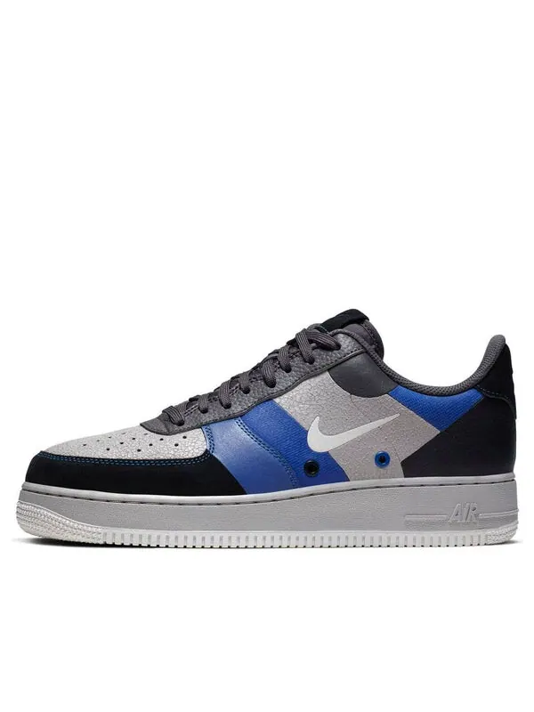 Кроссовки air force 1 low '07 'grey royal' Nike — изображение 1 из 4, серый