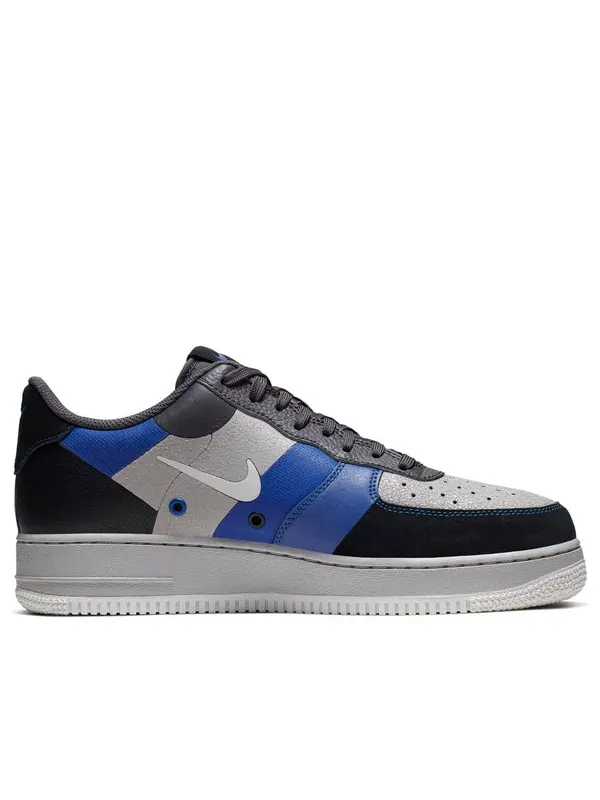 Кроссовки air force 1 low '07 'grey royal' Nike — изображение 2 из 4, серый