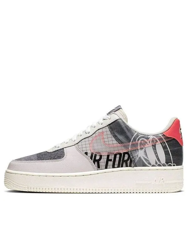 Кроссовки air force 1 низкие Nike — изображение 1 из 4, серый/белый