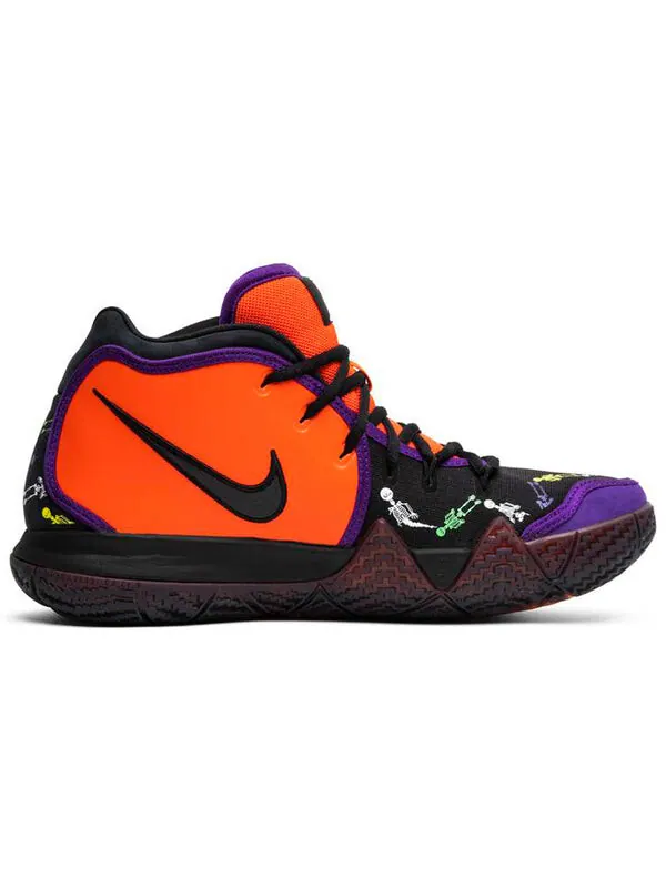 Кроссовки kyrie 4 pe Nike — изображение 2 из 4, оранжевый/черный-мульти