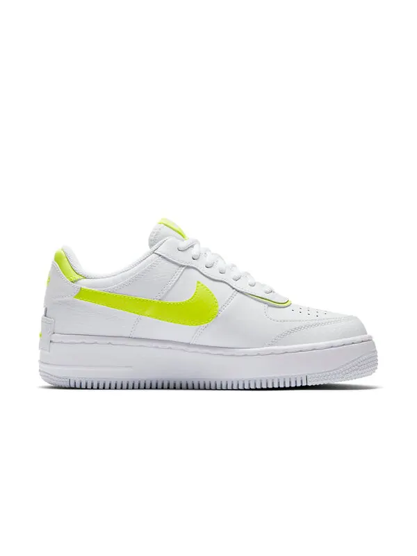 Кроссовки air force 1 shadow Nike — изображение 2 из 4, белый/желтый