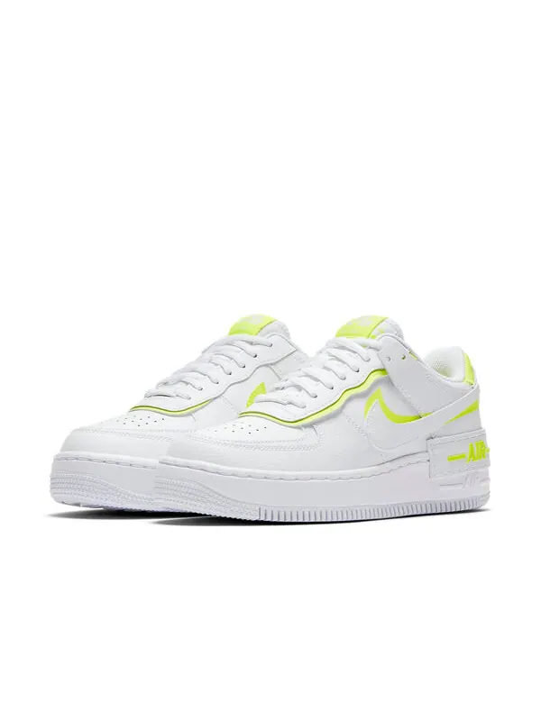 Кроссовки air force 1 shadow Nike — изображение 3 из 4, белый/желтый