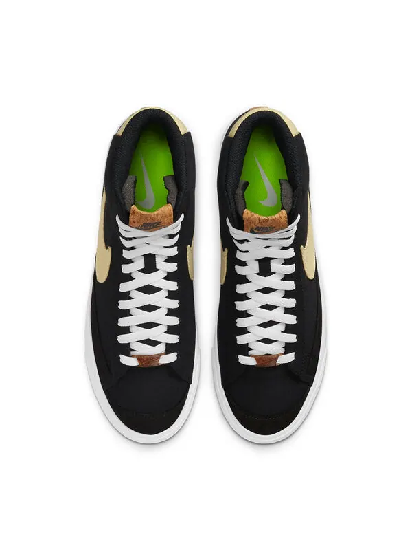 Кроссовки blazer mid '77 'pomegranate' Nike — изображение 4 из 4, черный//белый