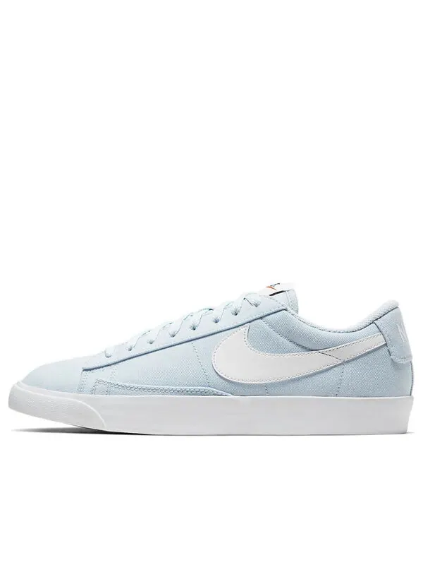 Кроссовки blazer low light blue Nike — изображение 1 из 4, синий/белый