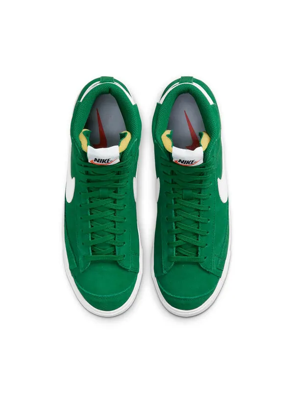 Кроссовки blazer mid '77 suede 'pine green' Nike — изображение 4 из 4, зеленый/белый