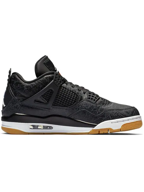 Кроссовки 4 ретро Air Jordan — изображение 2 из 4, черный
