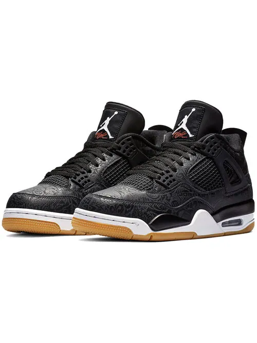 Кроссовки 4 ретро Air Jordan — изображение 3 из 4, черный