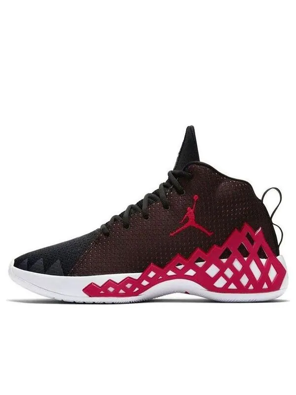 Кроссовки jumpman diamond mid pf Air Jordan — изображение 1 из 4, черный/красный-белый