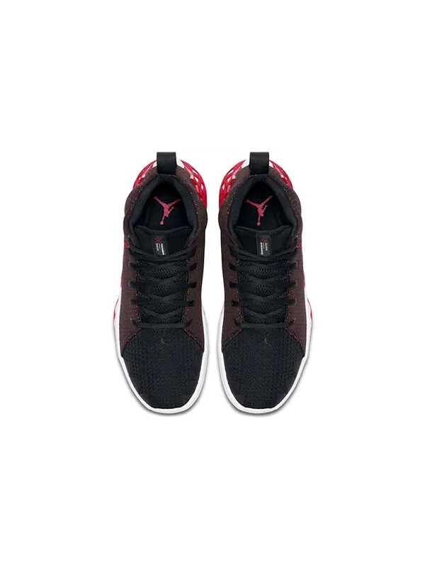 Кроссовки jumpman diamond mid pf Air Jordan — изображение 3 из 4, черный/красный-белый