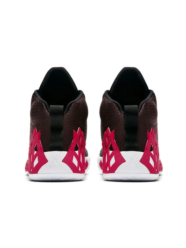 Кроссовки jumpman diamond mid pf Air Jordan — изображение 4 из 4, черный/красный-белый