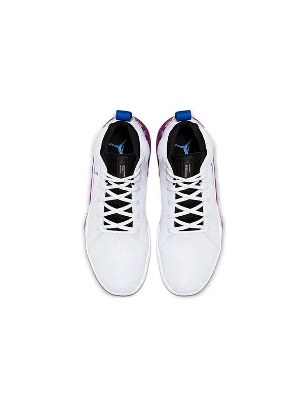 Кроссовки jordan jumpman diamond mid pf 'hyper violet' Nike — изображение 4 из 4, белый/-фиолетовый-черный