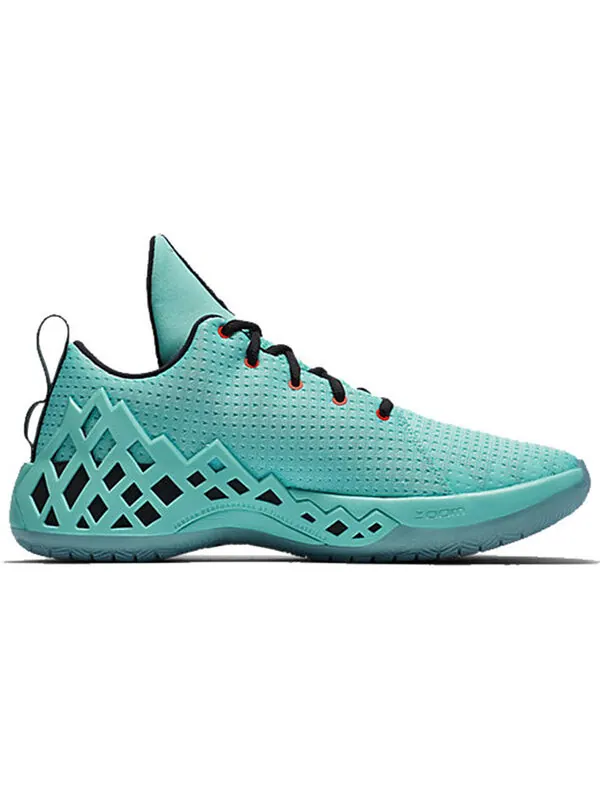 Кроссовки jumpman diamond low pf Nike — изображение 2 из 4, зеленый/черный