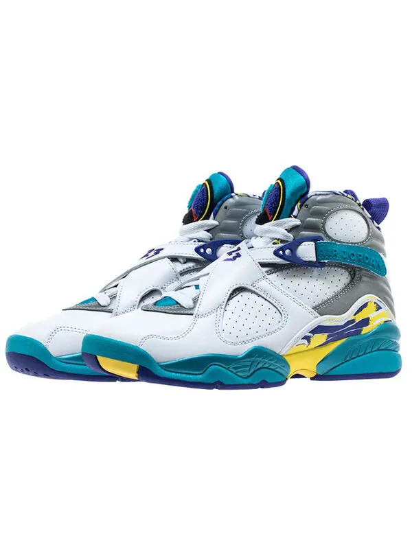 Кроссовки 8 ретро Air Jordan — изображение 3 из 4, белый/красный-яркий