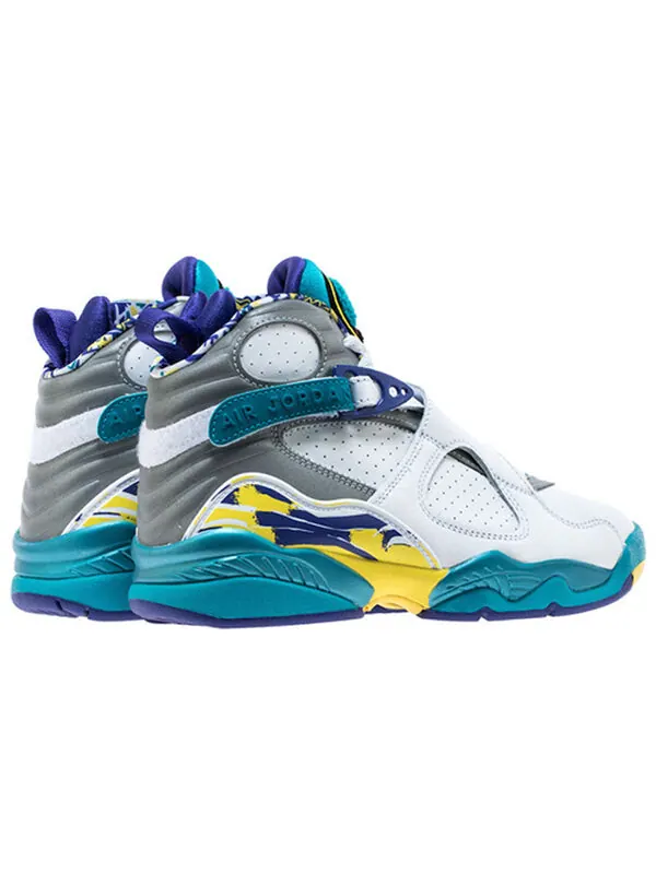 Кроссовки 8 ретро Air Jordan — изображение 4 из 4, белый/красный-яркий