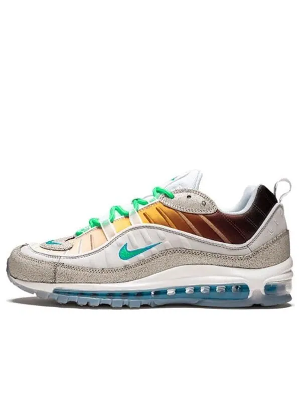 Кроссовки air max 98 'on air: nyc la mezcla' Nike — изображение 1 из 4, белый/коричневый/синий