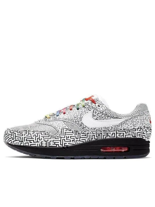 Кроссовки air max 1 Nike — изображение 1 из 4, черный/белый/красный