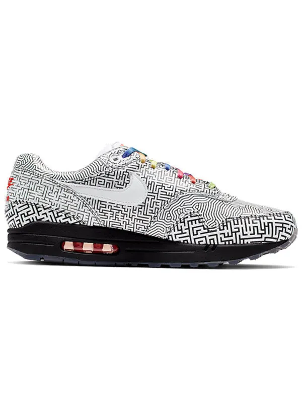 Кроссовки air max 1 Nike — изображение 2 из 4, черный/белый/красный