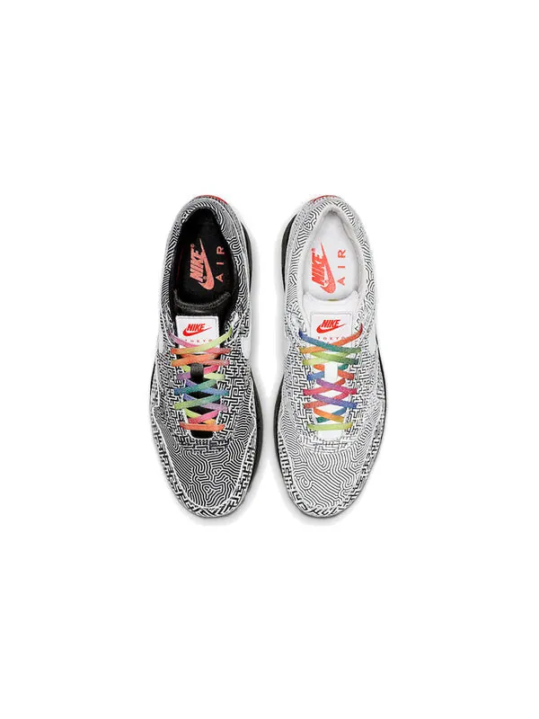 Кроссовки air max 1 Nike — изображение 4 из 4, черный/белый/красный