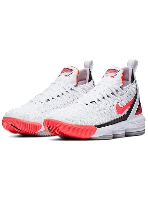 Кроссовки леброн 16 Nike — изображение 2 из 4, белый/розовый