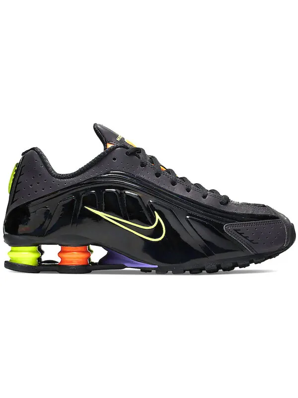 Кроссовки Shox R4 Nike — изображение 2 из 4, черный//оранжевый