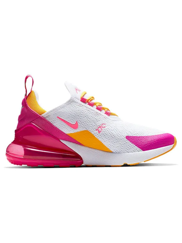 Кроссовки air max 270 Nike — изображение 2 из 4, розовый белый желтый