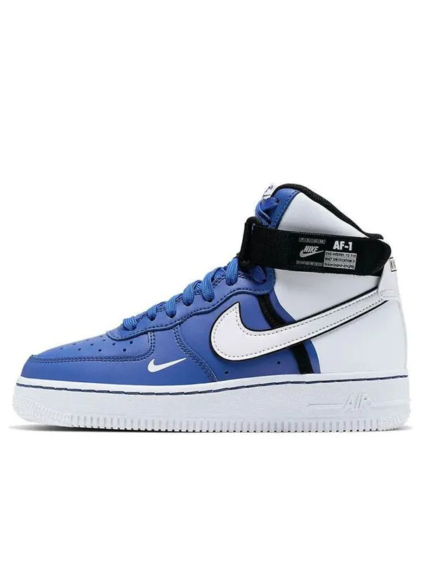 Кроссовки air force 1 высокие lv8 2 Nike — изображение 1 из 4, синий/белый
