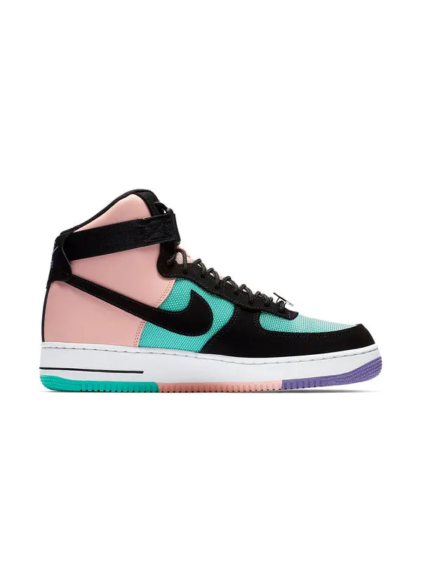 Кроссовки air force 1 high 'have a day' Nike — изображение 2 из 4, розовый/зеленый/черный