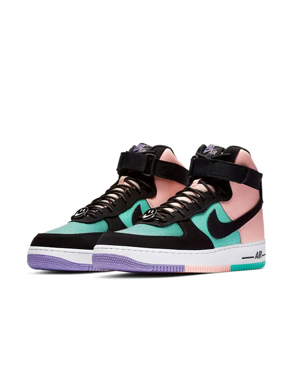 Кроссовки air force 1 high 'have a day' Nike — изображение 3 из 4, розовый/зеленый/черный