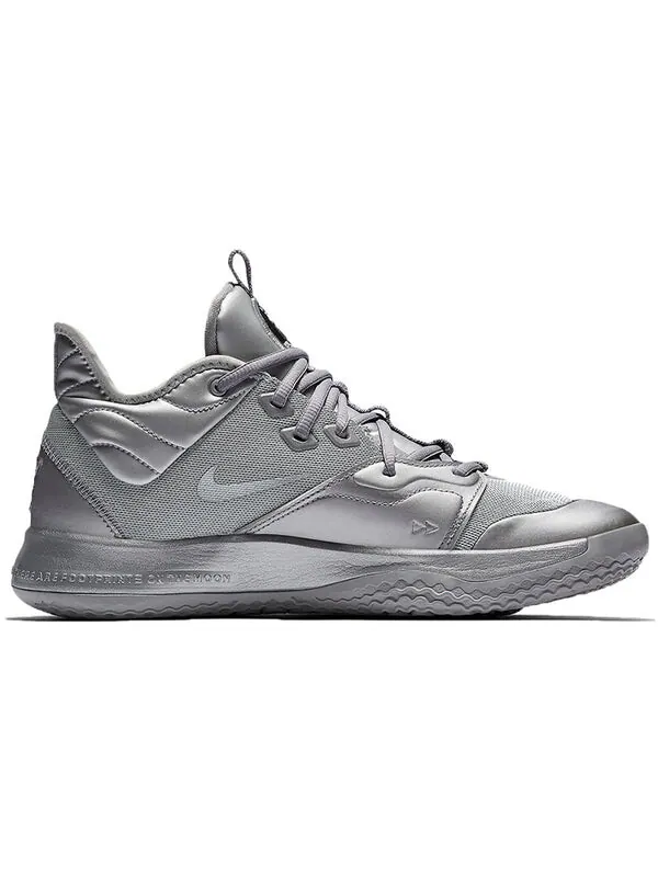 Кроссовки nasa x pg 3 ep Nike — изображение 2 из 4, серебряный