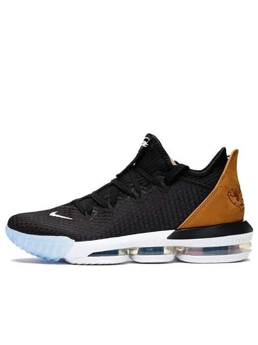 Кроссовки lebron 16 низкие Nike — изображение 1 из 4, черный/мульти-белый