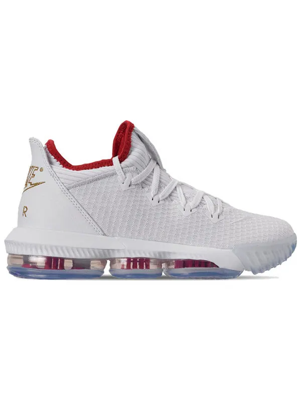 Кроссовки lebron 16 низкие Nike — изображение 2 из 4, белый/красный