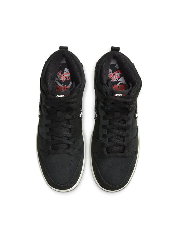 Кроссовки x oski sb dunk высокие Nike — изображение 4 из 4, черный