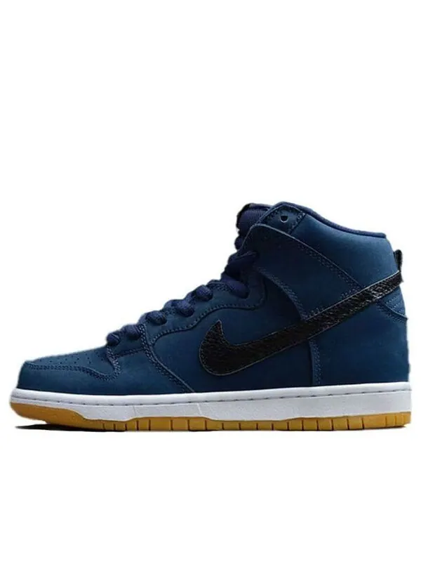 Кроссовки dunk high pro iso sb Nike — изображение 1 из 4, синий/черный