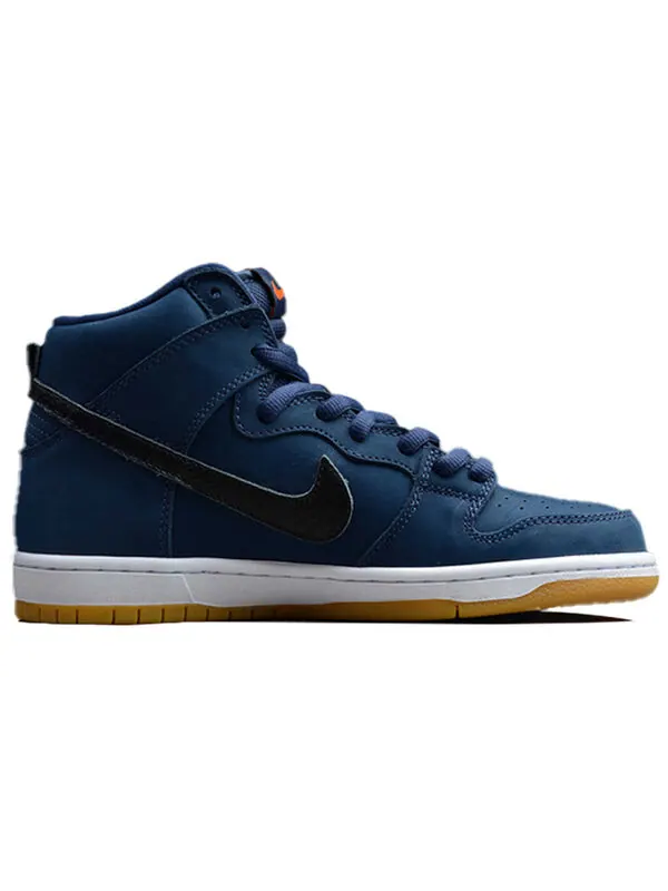 Кроссовки dunk high pro iso sb Nike — изображение 2 из 4, синий/черный