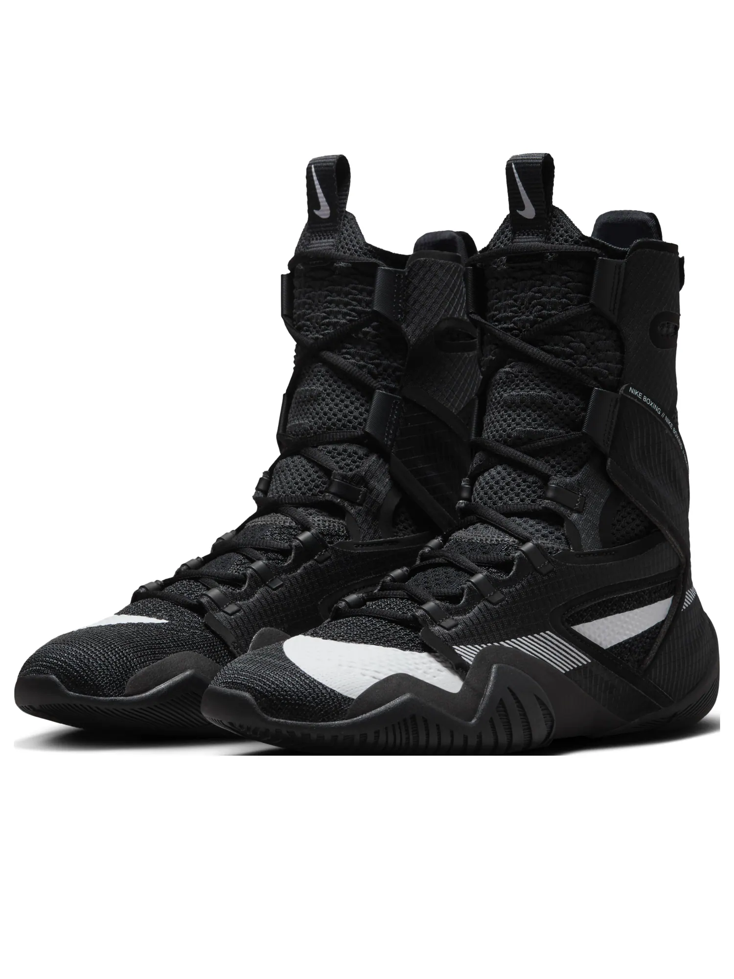 Кроссовки Nike HyperKO 2 'Black White' — изображение 3 из 7, черный/белый/серый